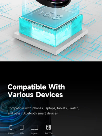 Edifier HECATE G200 Portable Bluetooth Speaker – RGB Lighting, BT5.3 Mini Sound Box with 7-Hour Playback & Phone Holder