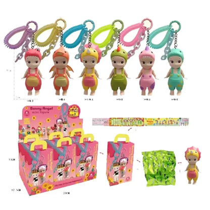 Candy House Keychain Blind Box – Cute Handmade Doll Bag Pendant for Girls