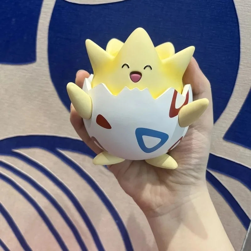 Kawaii Pokémon Togepi Figure – Happy Anime Car & Desktop Ornament, Cute Collectible Toy for Boys & Girls, Surprise Gift