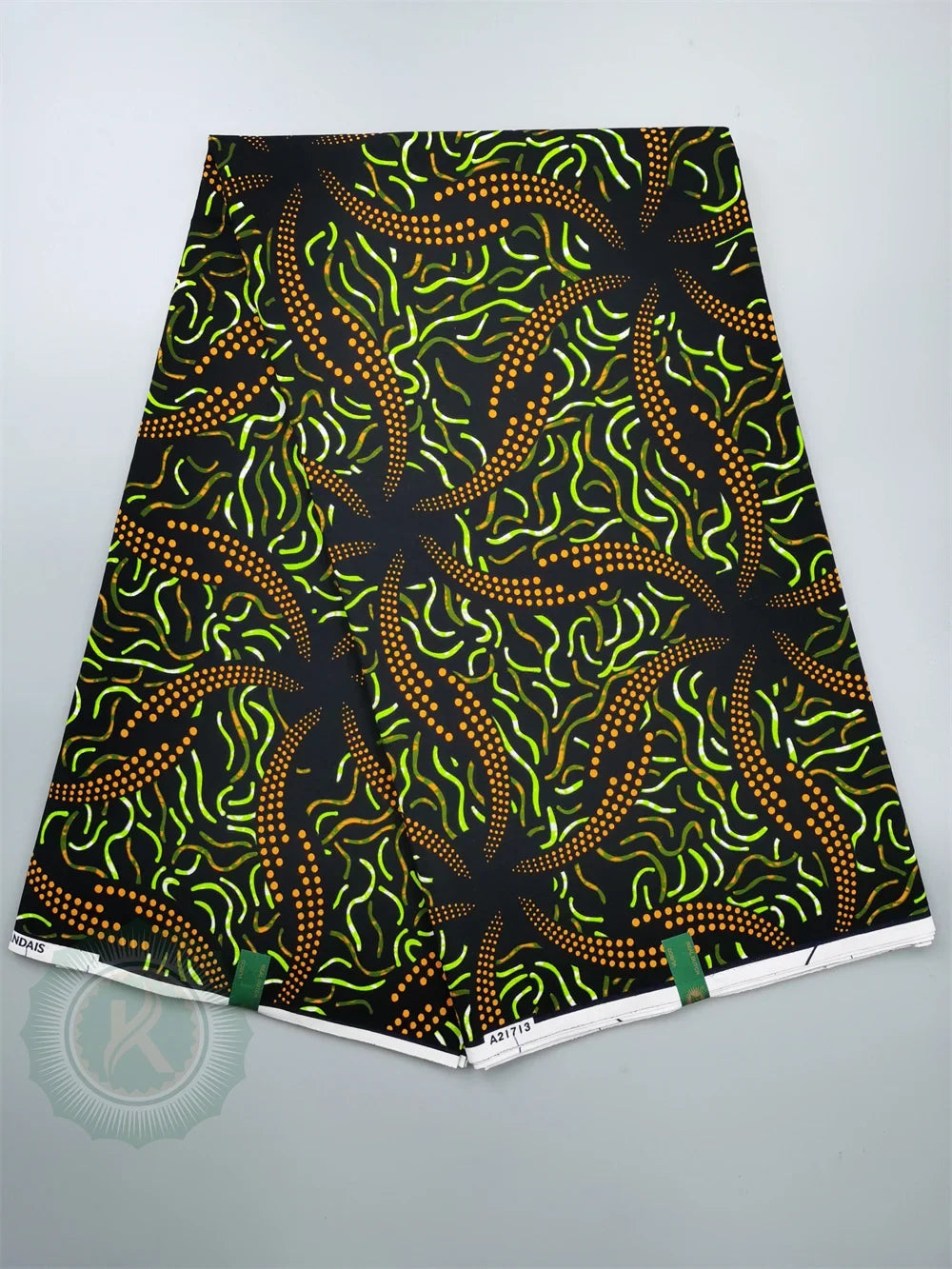 African Wax Fabric - Cotton Nigerian Ankara Batik Block Print Sewing Cloth