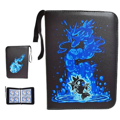 NEW Pokémon Card Album — 400pcs Binder Zipper PU Leather Storage Book for Anime Card Game Collection