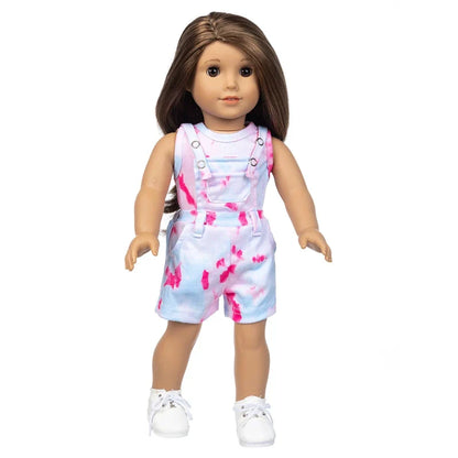18-Inch Girl Doll Winter Coat — 43cm Baby Doll Jacket Outfit for Dressing
