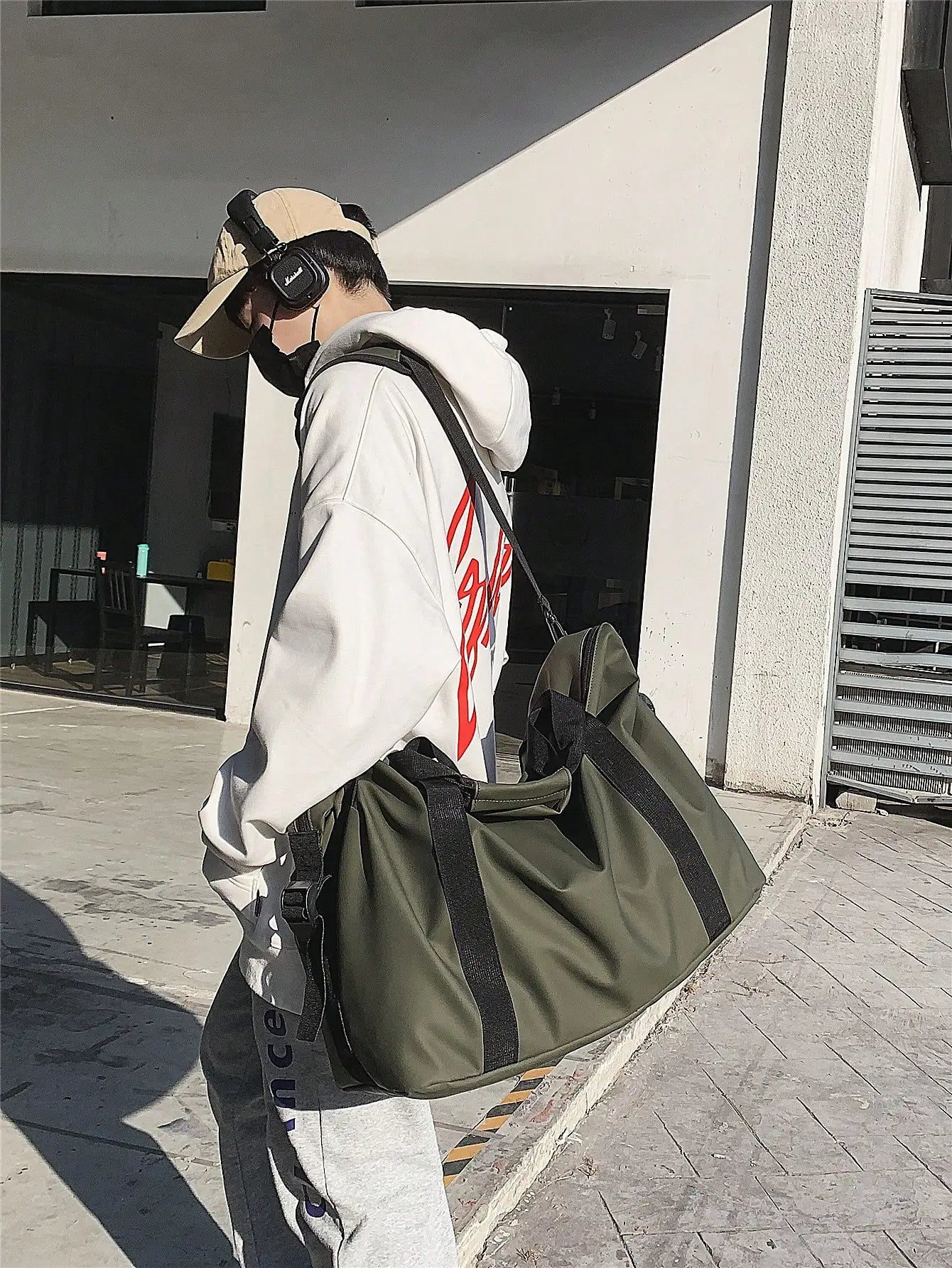 Handheld Travel Bag - Large Capacity Sports & Fitness Bag, Lightweight One Shoulder Crossbody Luggage