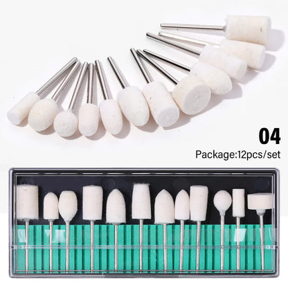 LINMANDA 6-in-1 Electric Nail Drill Kit – Portable Manicure Machine for Nail Filing, Polishing & Removal Tools