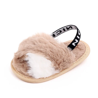 Baby Winter Soft Slippers - Cozy Prewalker Shoes for Boys & Girls Ages 0-18 Months