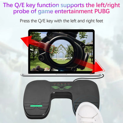 Wireless Bluetooth Page Turner Pedal — Rechargeable Foot Controller for Tablets & Smartphones