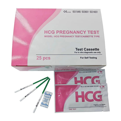 50 Pregnancy Test Strips – Early Detection HCG Tests for Women, Over 99% Accurate, Results Up to 6 Days Early