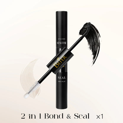 BEFER 2-in-1 Eyelash Glue & Remover — Waterproof Lash Adhesive for Strong, Long-Lasting Eyelashes