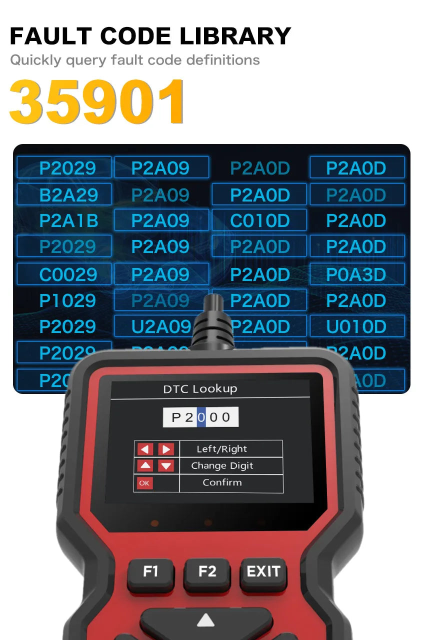 V519 Professional OBD2 Scanner – EML327 Car Diagnostic Tool & Code Reader for Troubleshooting