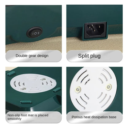 Multifunctional Electric BBQ Grill – 26cm Square Mini Electric Baking Tray and Wok for Pancakes, Steak, and Kitchen Frying