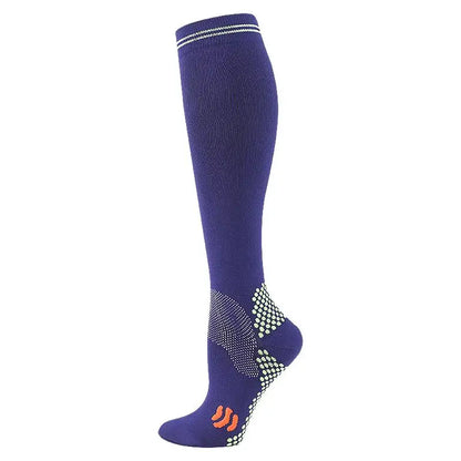 S-XXL Compression Socks - Medical Support Stockings for Nurses, Doctors, Golf, Sports & Varicose Vein Relief