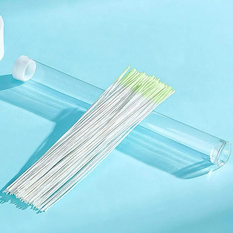 120/60pcs Ear Piercing Cleaning Tools – Disposable Ear Hole Cleaner Paper for Dirt & Odor Removal