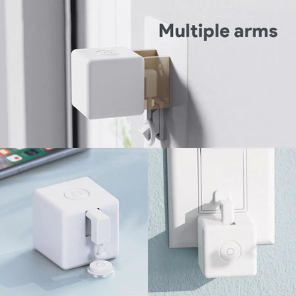 Tuya Zigbee Bluetooth Fingerbot Plus — Smart Button Pusher Switch Bot, Works with Alexa, Google Home & Smart Life App