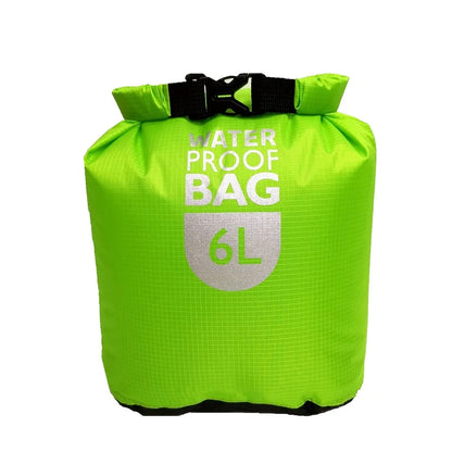 6L/12L Outdoor Dry Bag – Waterproof Sack for Fishing, Boating, Rafting, Kayaking, Floating Accessories