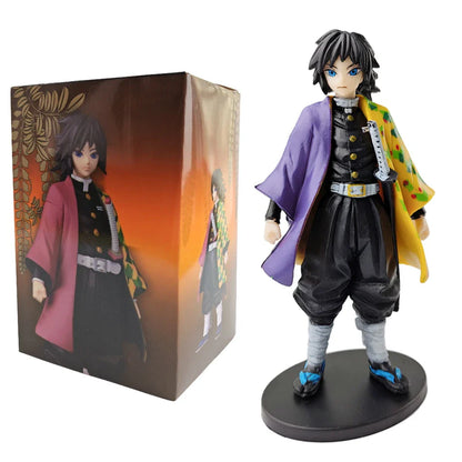 Demon Slayer Kimetsu No Yaiba Action Figures – Tanjirou, Zenitsu & Nezuko PVC Model Toys