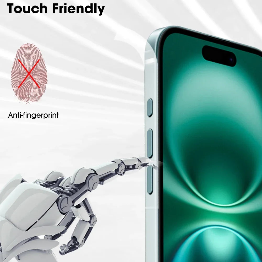 16PM Side Hydrogel Film Screen Protector | Protective Border Frame for iPhone 16, 15, 14 Pro Max, Plus, 14 ProMax, 13 Mini
