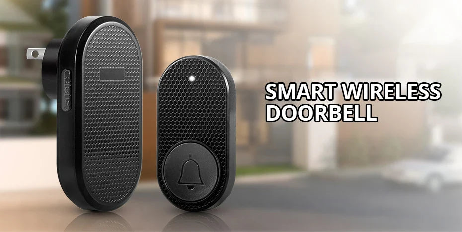 M558 Wireless Smart Doorbell — 32 Songs, 4-Level Volume, Easy Install Home Security Alarm