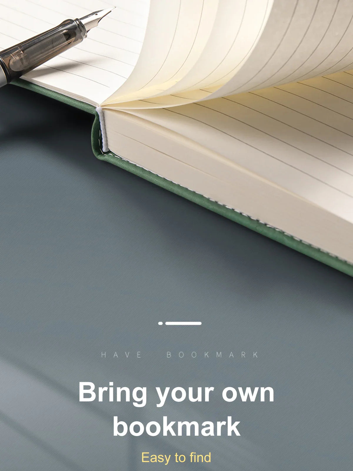 A5 Thickened Deer Head Notebook – Business PU Soft Leather Notepad with Horizontal Lines, School & Office Stationery Supplies