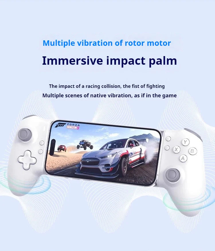 Memo S3 Gamepad Type-C Mobile Controller – Hall Effect Stretch Handle, Joystick for Android, PS Cloud Gaming, Customizable