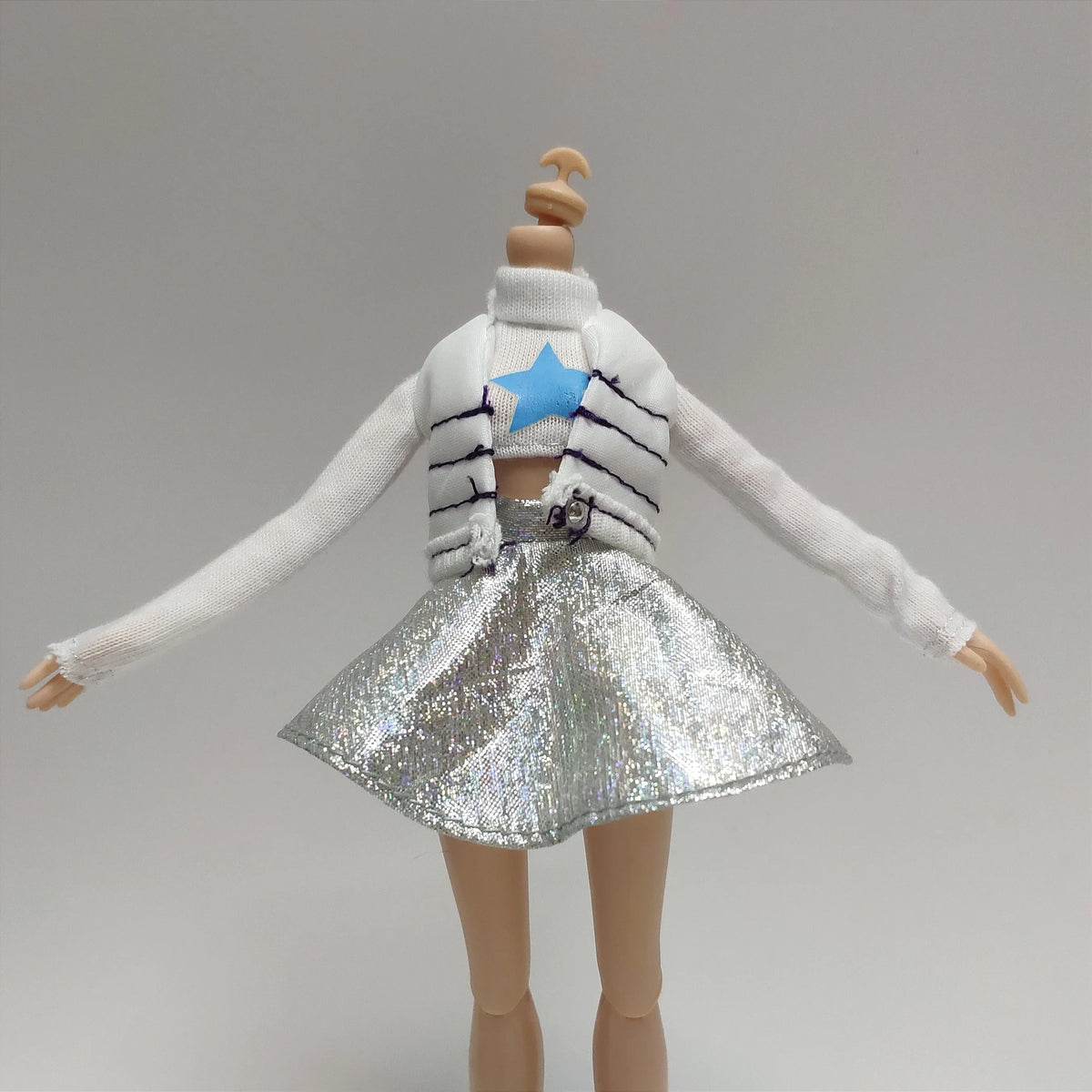 High Doll Clothes Skirt Outfit Set - DIY Multi-Link Assorted Styles Fashion Doll Clothing Wave 4 Collection