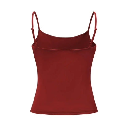 Women’s Slim Strap Tank Top – Breathable Summer Sleeveless Casual Top