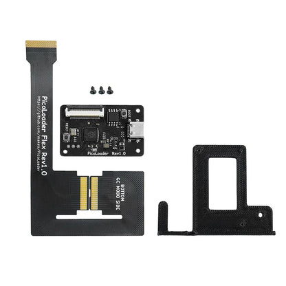 RetroScaler Black PicoLoader Flex Cable – No-Weld SD2SP2/GC2SD SDGecko for Nintendo GameCube Console