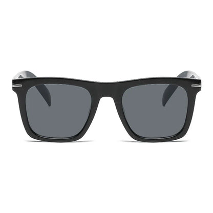 Vintage Square Sunglasses for Men – Classic Retro Gradient Designer Shades
