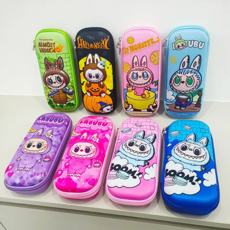 Cute Rabu Cartoon Pencil Case – Large-Capacity Stationery Storage, School Supplies & Birthday Gift for Kids