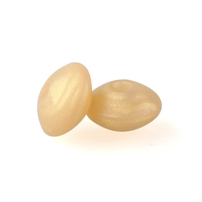 12mm Silicone Lentil Abacus Beads 50/100PCS – DIY Loose Focal Beads for Jewelry, Bracelets, Necklaces & Keychains
