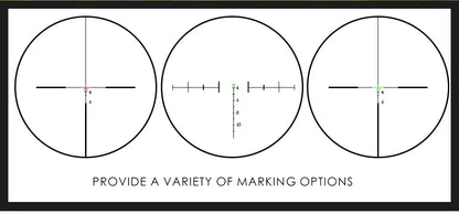 4X32 Hunting Riflescope – Fiber Optic Green & Red Dot Illuminated Reticle Tactical Sight
