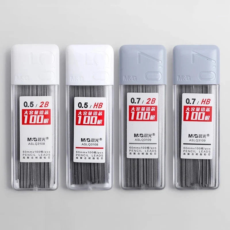 2Box 2B/HB Mechanical Pencil Leads 0.5/0.7mm | Automatic Pencil Core Refills | Student Writing Painting Office School Supplies
