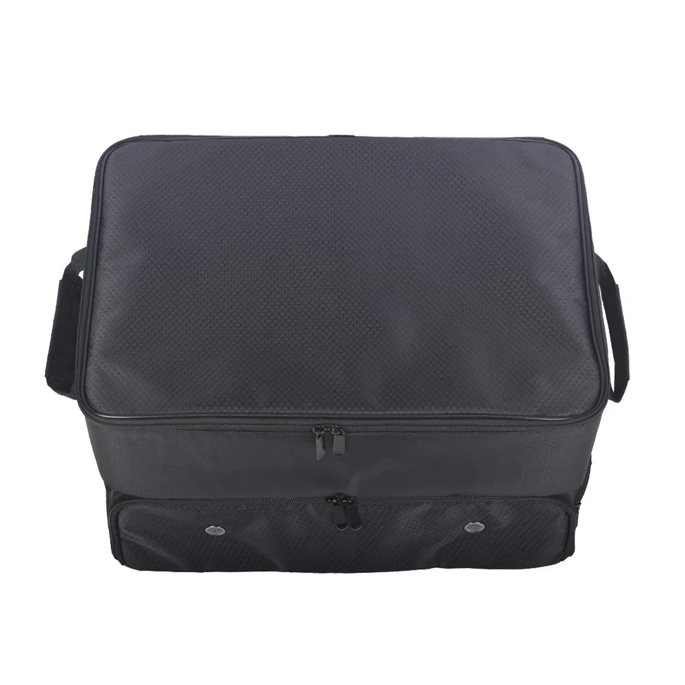 Golf Trunk Organizer – Waterproof Car Bag with Large Storage Box for Shoes, Balls, Tees, Clothes, Gloves & Accessories