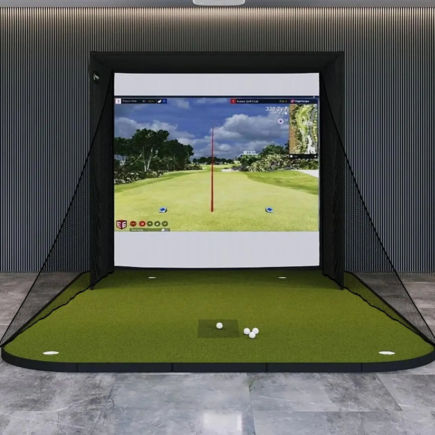Heavy-Duty Golf Shank Hitting Net – 7FT Golf Practice Training Net for Men, Women & Teens Golf Swing Protection Equipment