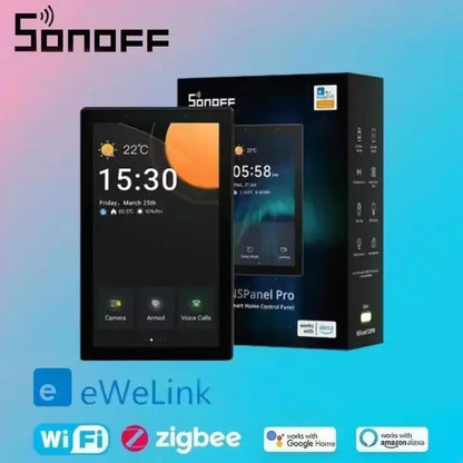 SONOFF NSPanel Pro Smart Home Control Panel – Thermostat, Power Monitor & DIY Switch Module, Compatible with All Sonoff Devices