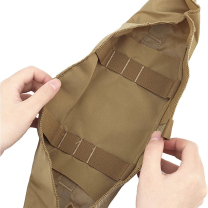 Tactical Trauma Pouch Roll 1 – IFAK Individual First Aid Kit EDC Medical Rapid Belt Bag for Airsoft, Hunting & Plate Carrier Gear