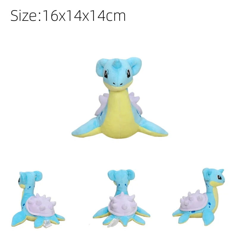 New Pokémon Plush Toys – Garchomp, Groudon, Primal Charizard, Vulpix, Koraidon, Miraidon & Gyarados Soft Stuffed Animals, Kids Gifts