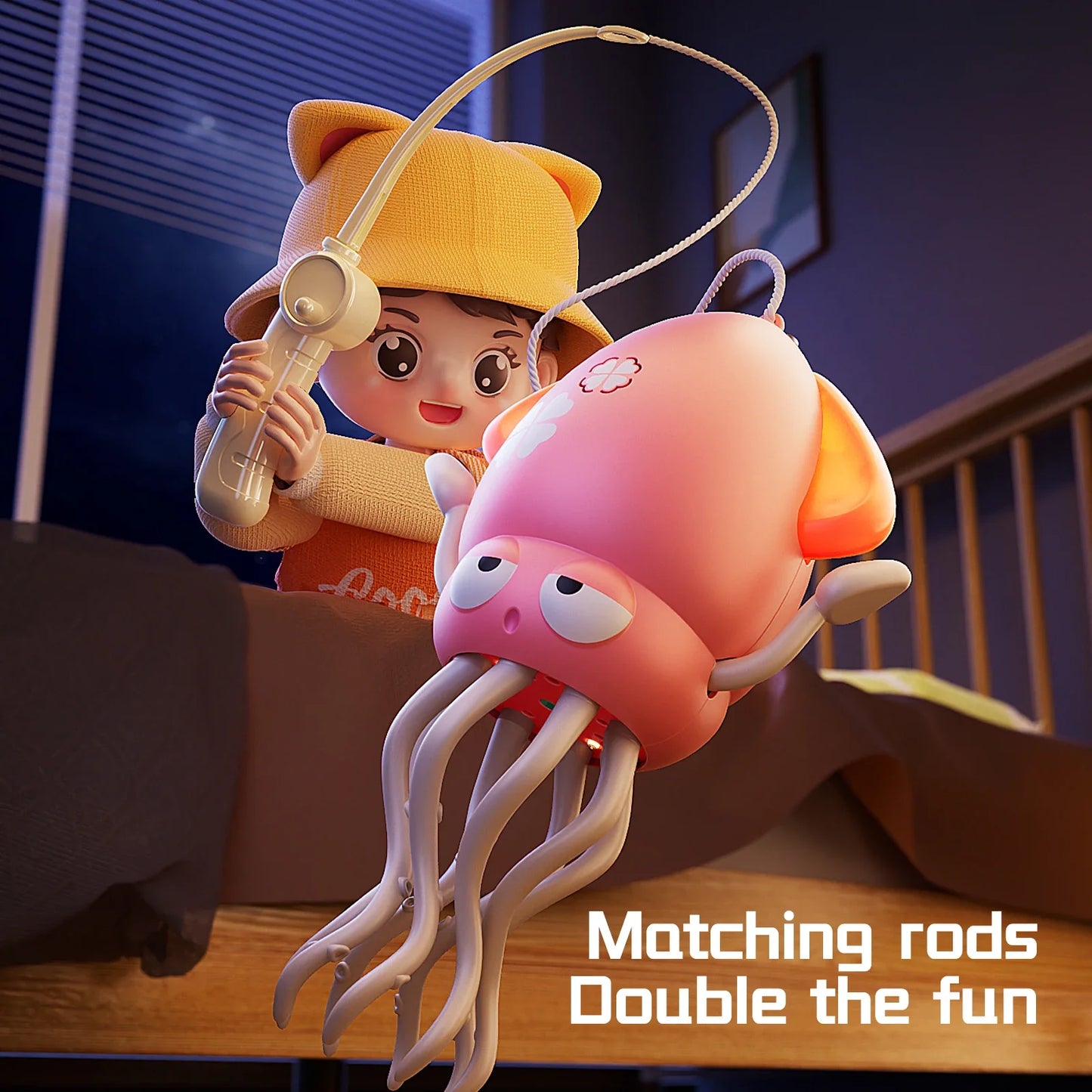 Magical Dancing Octopus Toy – Swinging Interactive Octopus for Kids