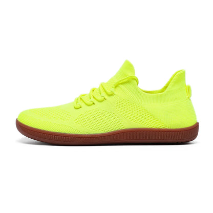 2025 Men's Wide-Toe Casual Shoes — Soft Sole Walking Sneakers, Breathable Mesh Comfortable Barefoot Shoes