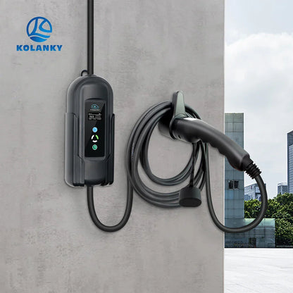 Portable EV Charger Control Box Holder – Electric Vehicle Charging Plug Wallbox Holder, Easy Installation