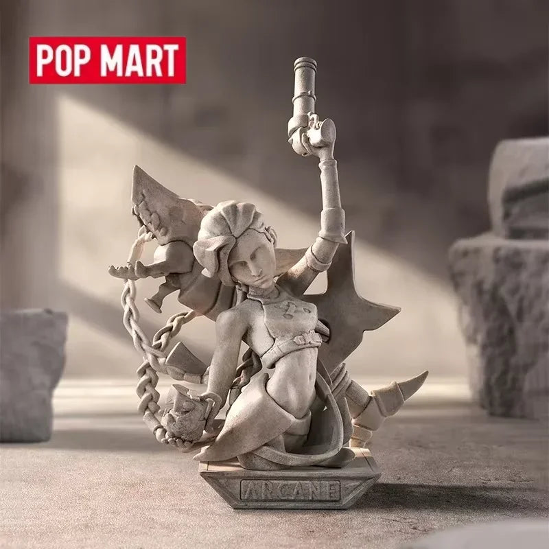 POP MART League of Legends Arcane Blind Box - Kawaii Anime Mystery Bag Surprise Action Figure Collectible Toy