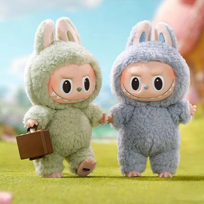 High-Quality Cute Labubu The Monsters Box Toy – Cardiac Macarone Kawaii Figure Model Bag, 1:1 Replica Gift
