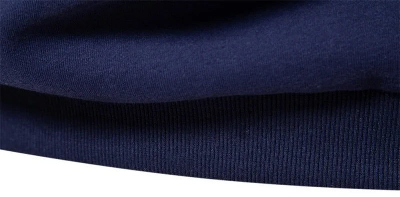 Men's Embroidered Pure Cotton Long-Sleeved Polo Shirt - Fashionable Casual Top for Autumn & Winter