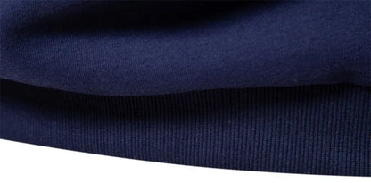 Men's Embroidered Pure Cotton Long-Sleeved Polo Shirt - Fashionable Casual Top for Autumn & Winter