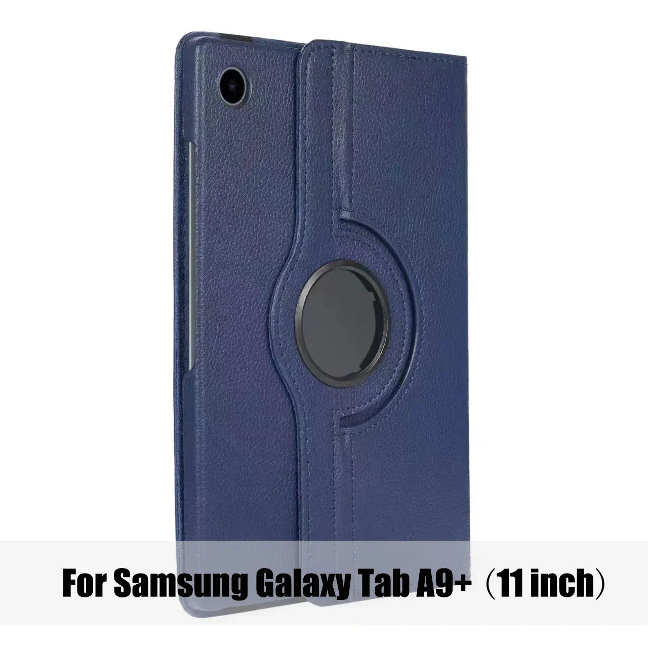 Samsung Galaxy Tab A9+ (11-inch) 2023 Case – PU Leather Cover with Sleep/Wake Function, 360° Rotating Stand & Protective Shell