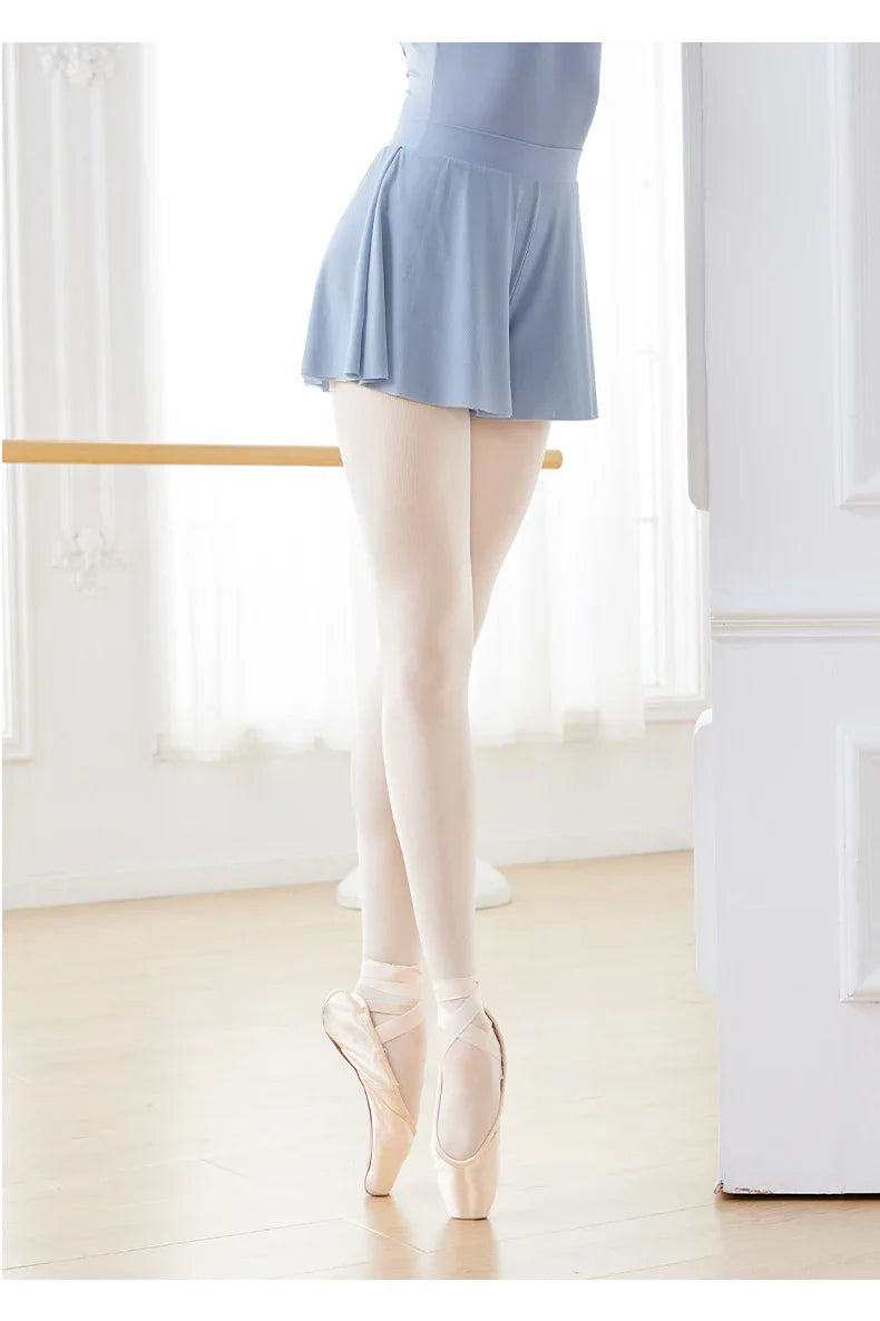 Women’s Dance & Yoga Shorts – Skirted Sport Pants for Ballet, Training, Jogging, Running & Fitness