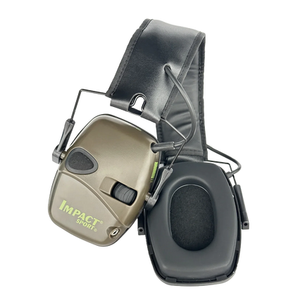 Earmuffs Active Noise-Reduction Headphones — Electronic Hearing Protection for Shooting & Hunting with Carry Case