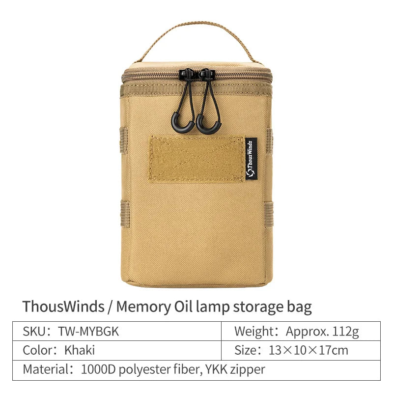 Thous Winds Memory Mini Oil Lamp – Portable Retro Camping Lantern for Hike, Picnic, and Backpacking