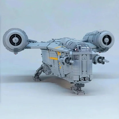 6187pcs Mandalorian Razor Crest Spaceship Model — Star Wars Building Blocks | Home Decor & Birthday Christmas Gift