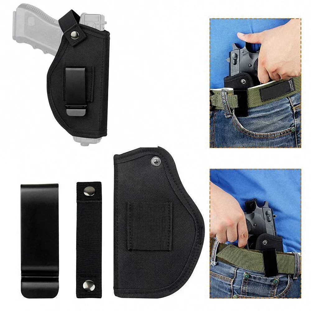 Universal Airsoft Gun Holster — IWB/OWB 9mm Holster for Men & Women