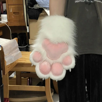 Custom Furry PAWS Long Gloves – Cartoon Kigurumi Fursuit Cosplay Costume Accessory Pair